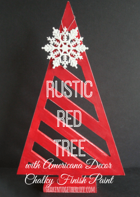Rustic Red Tree